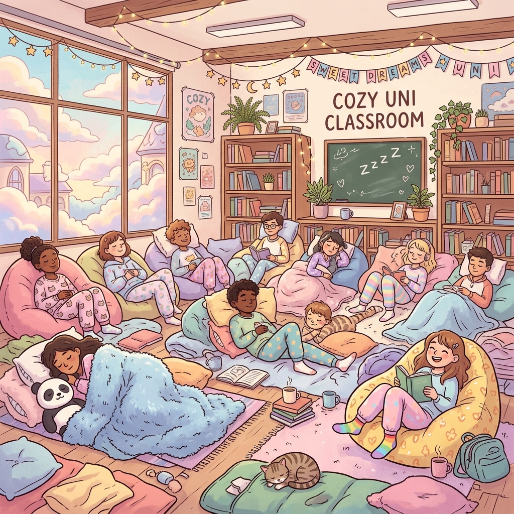 ぐうたら学部のお昼寝教室