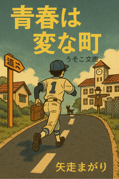 『青春は変な町』表紙