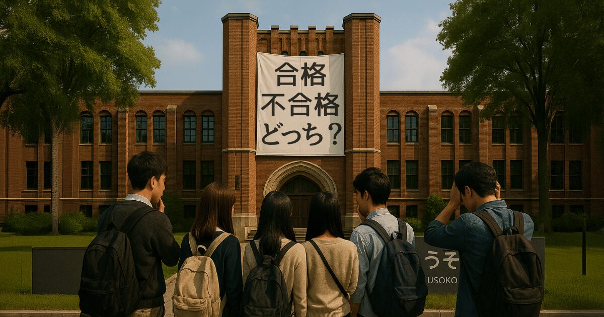 令和6年度 うそこ大学入学試験合格発表