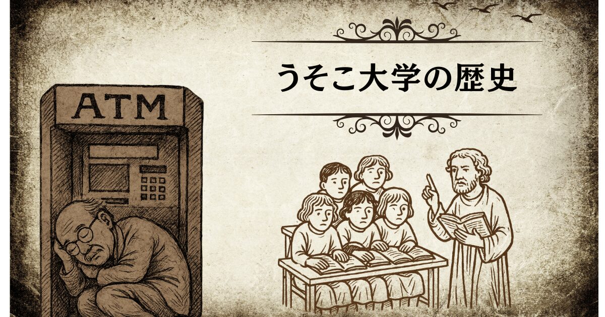 うそこ大学の歴史