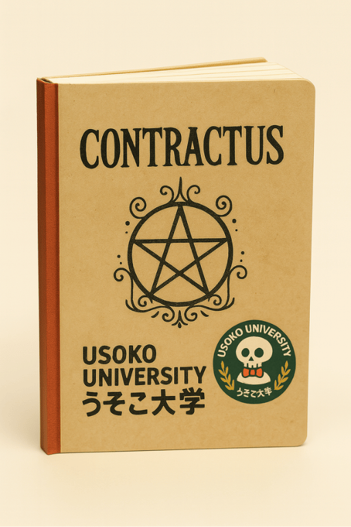 契約書風ノート