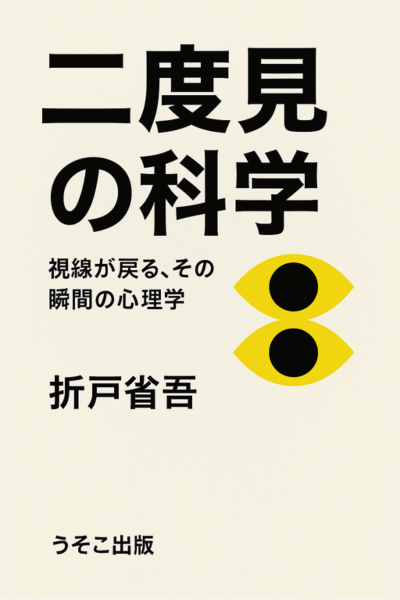 二度見の科学の表紙