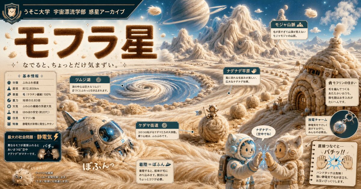 モフラ星の惑星観測資料